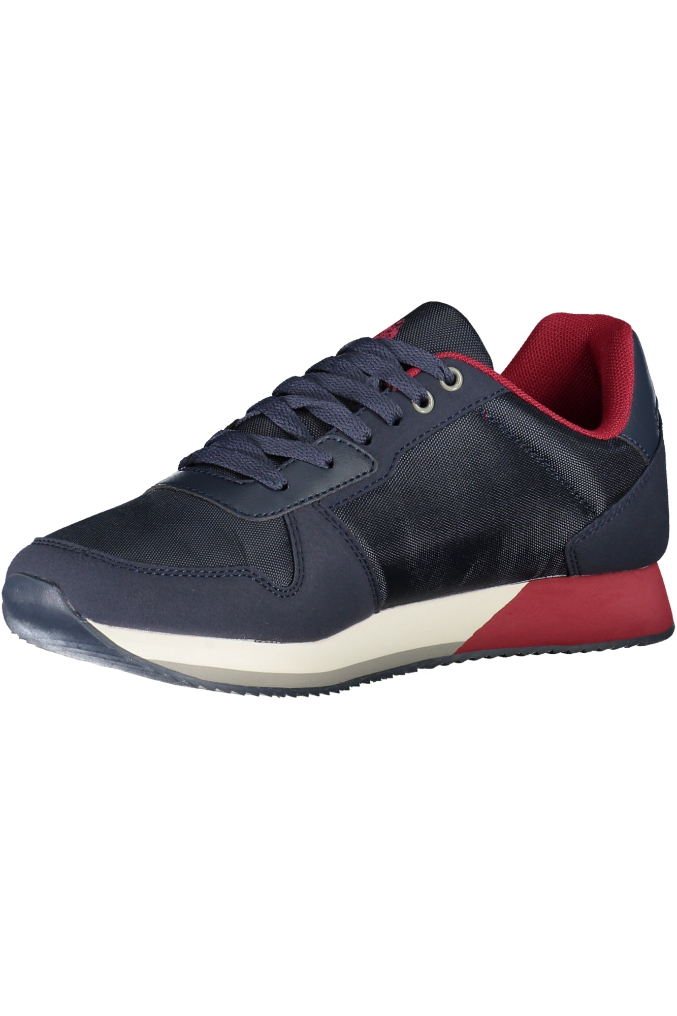 Blue men's sports shoes