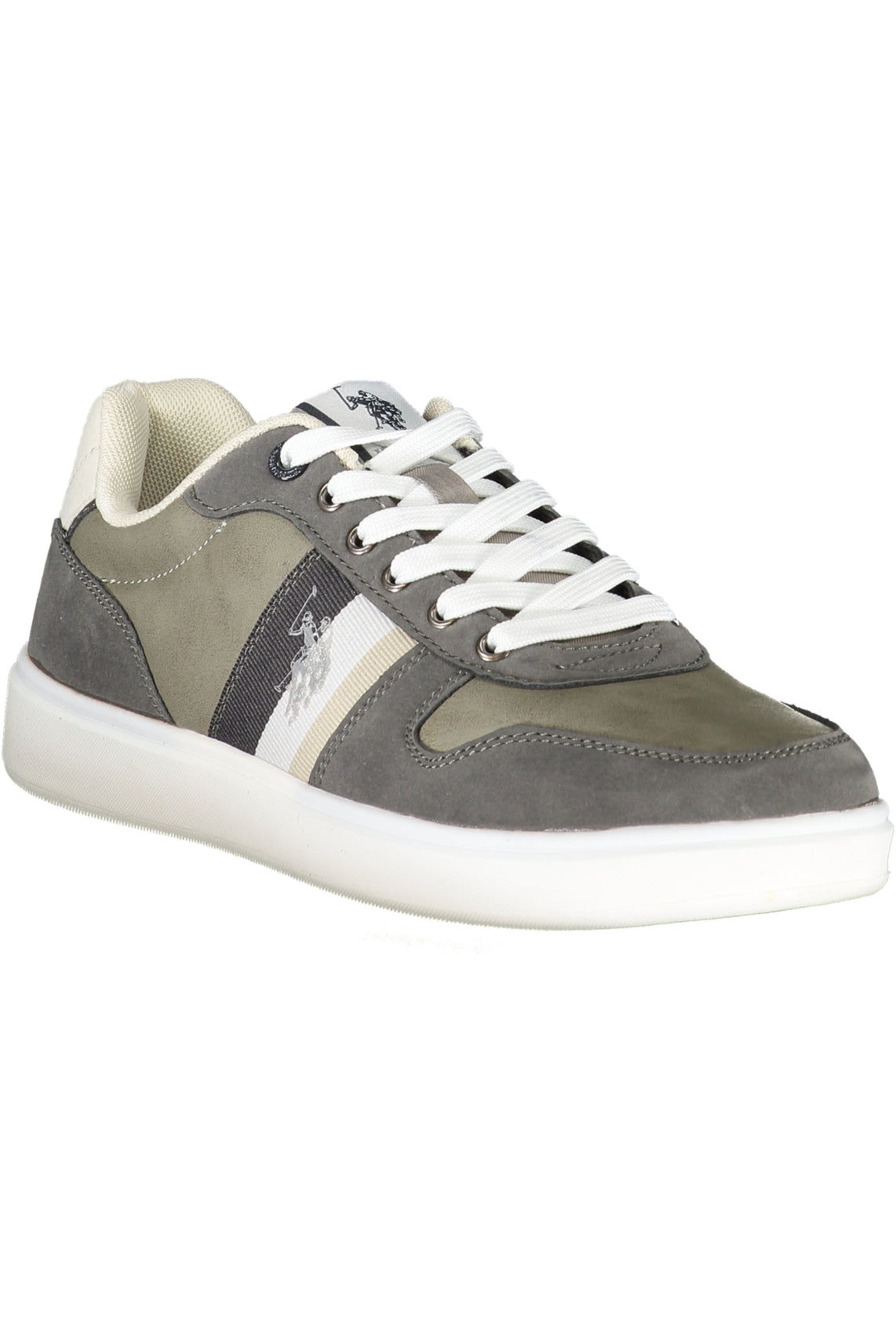 Gray men's sports shoes
