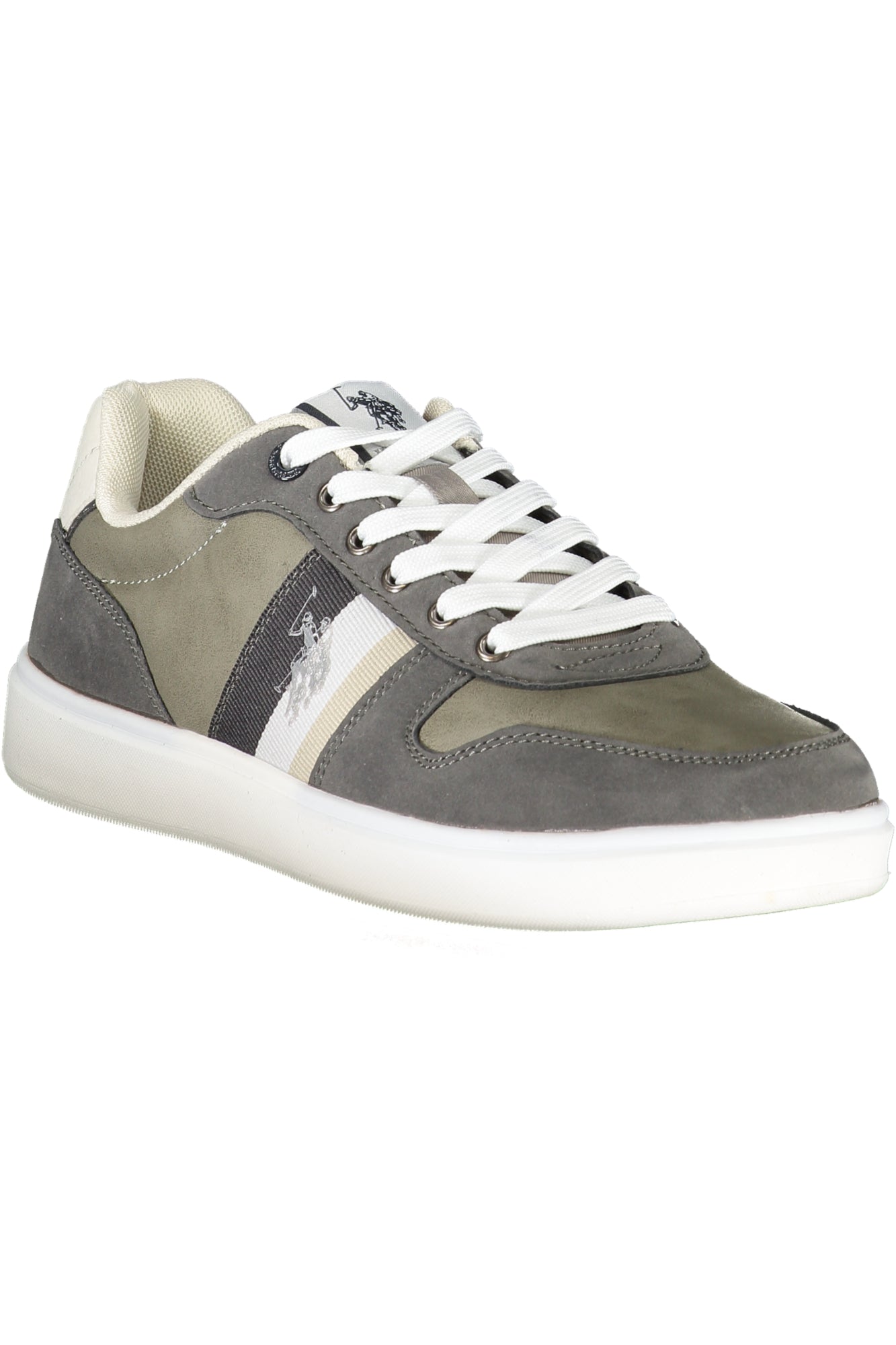 Gray men's sports shoes