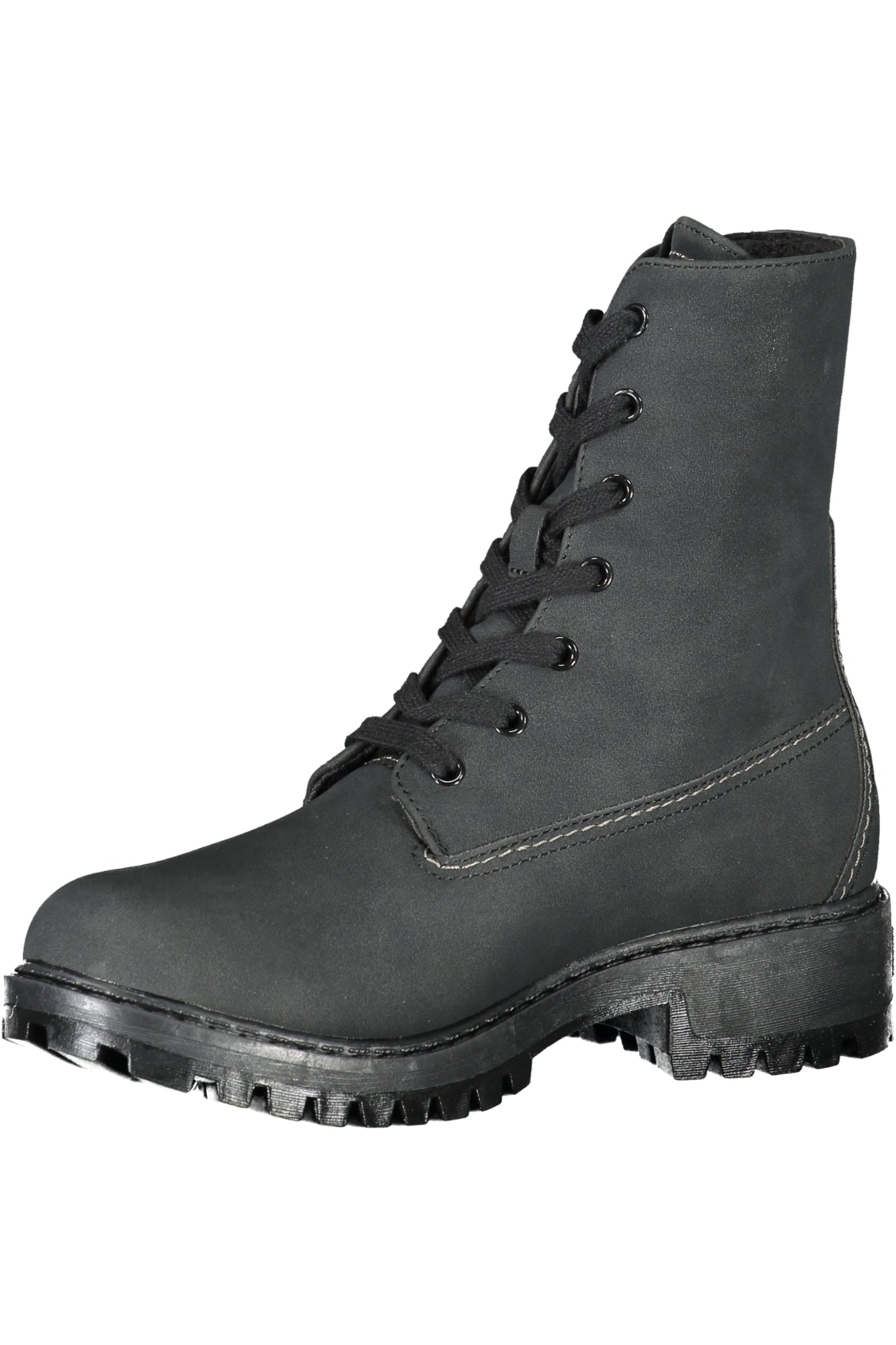 Black women's footwear boot