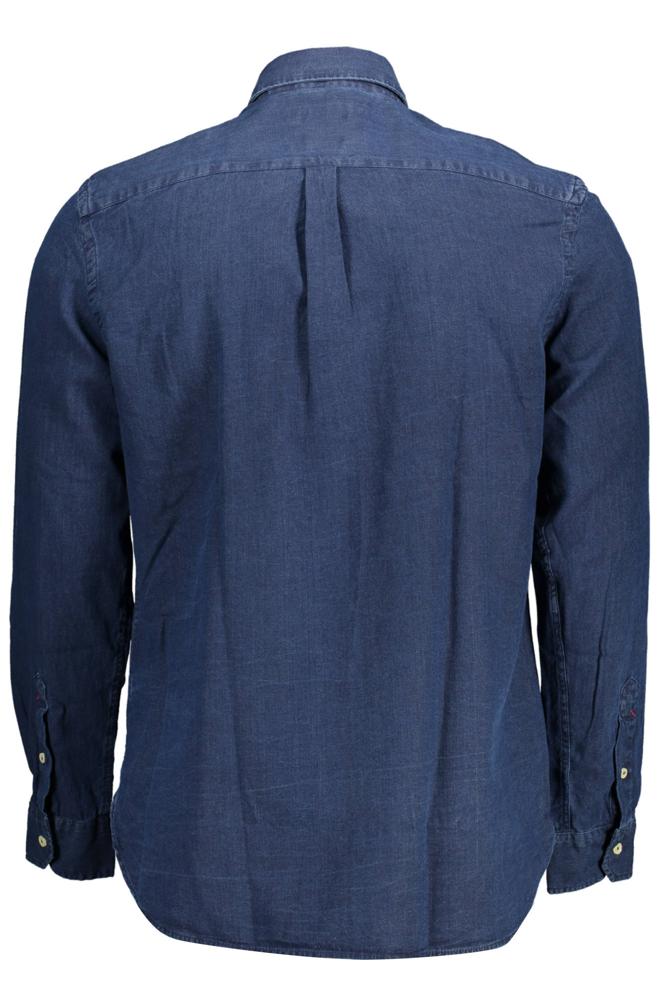 Shirt long sleeve man blue