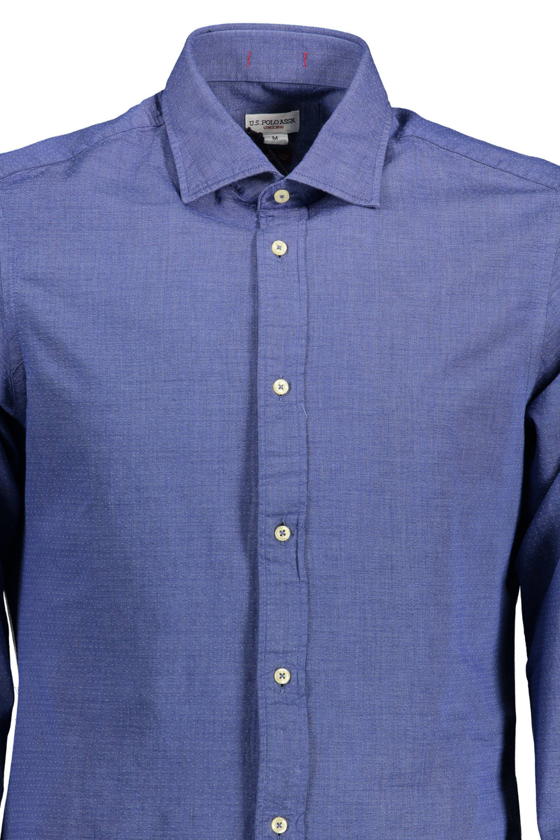 Shirt long sleeve man blue