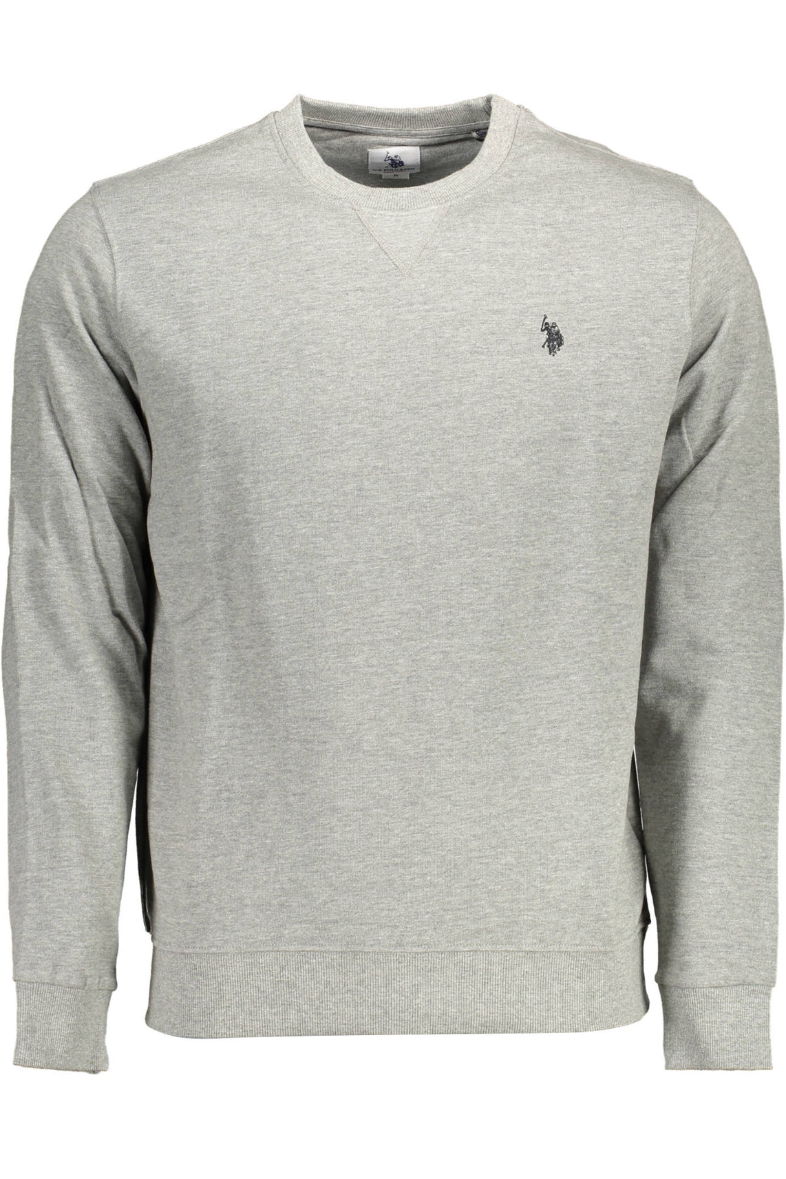 U.S. POLO US POLO SWEATSHIRT WITHOUT ZIP BLACK MAN - Grigio
