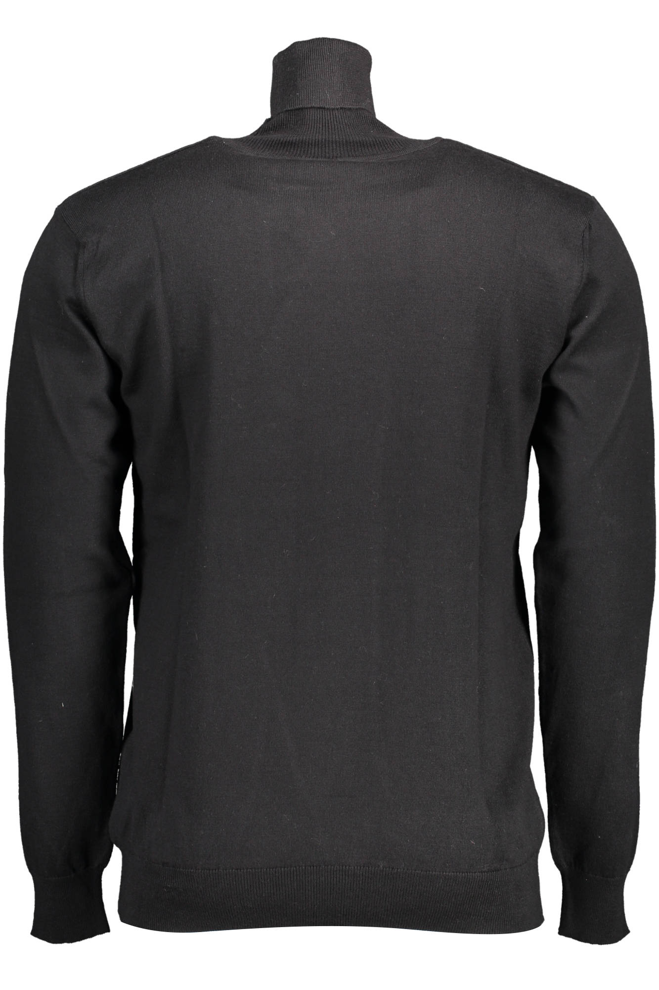 Men's black polo shirt