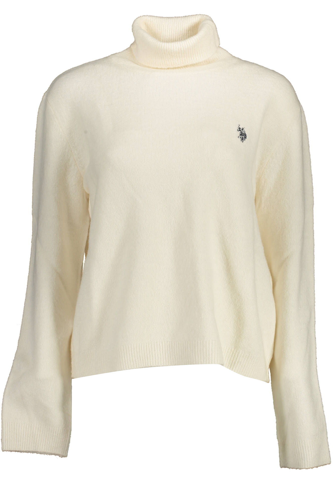 U.S. POLO US BLUE WOMEN'S POLO SWEATER - Bianco