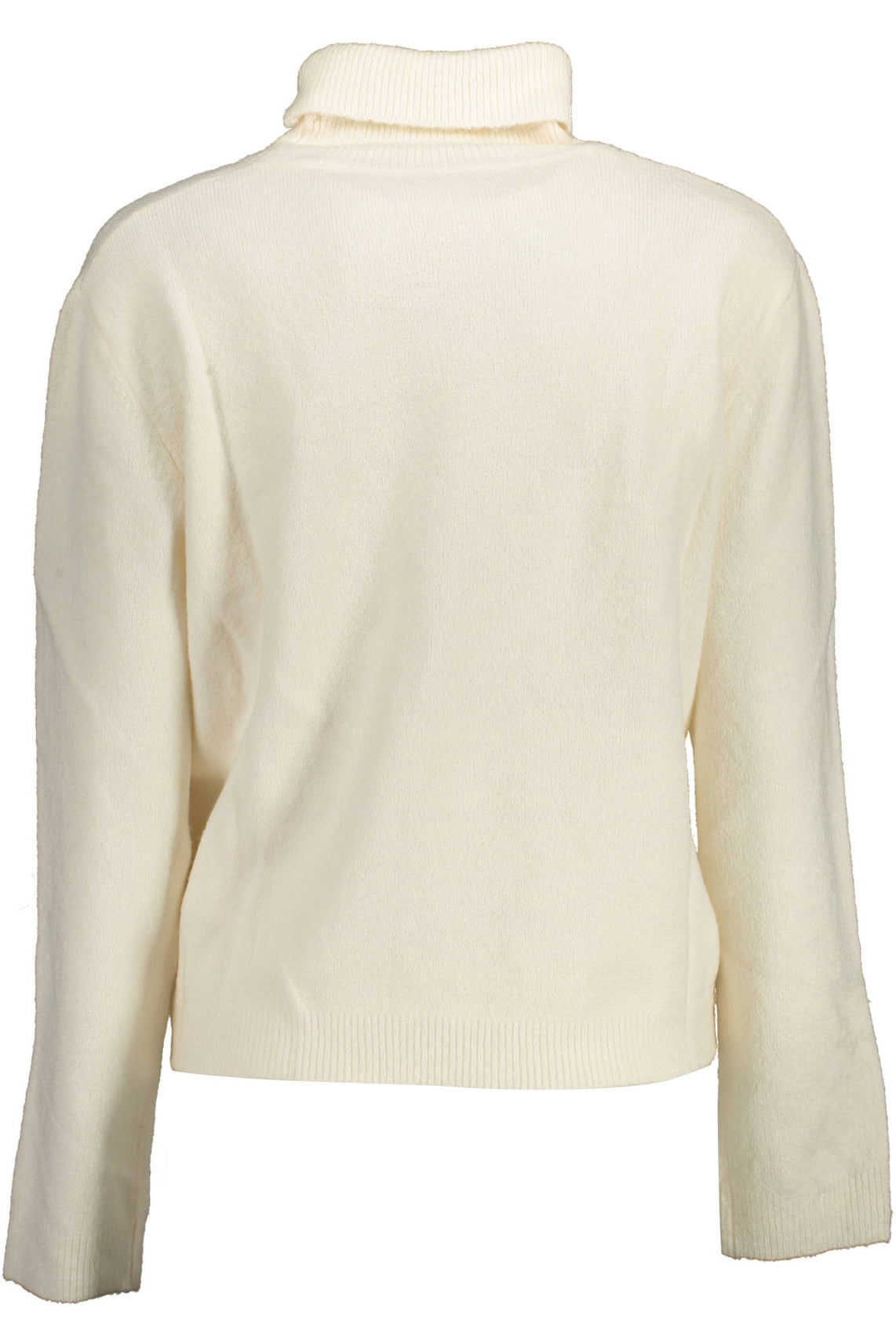 White women's polo sweater