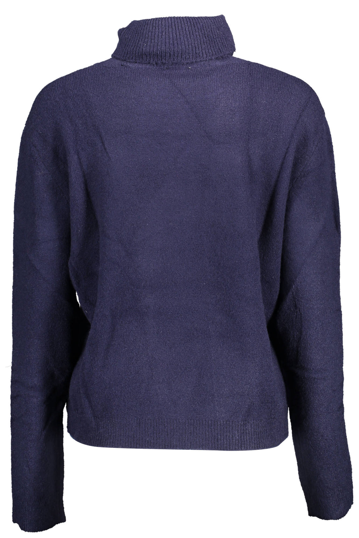 Blue women's polo sweater