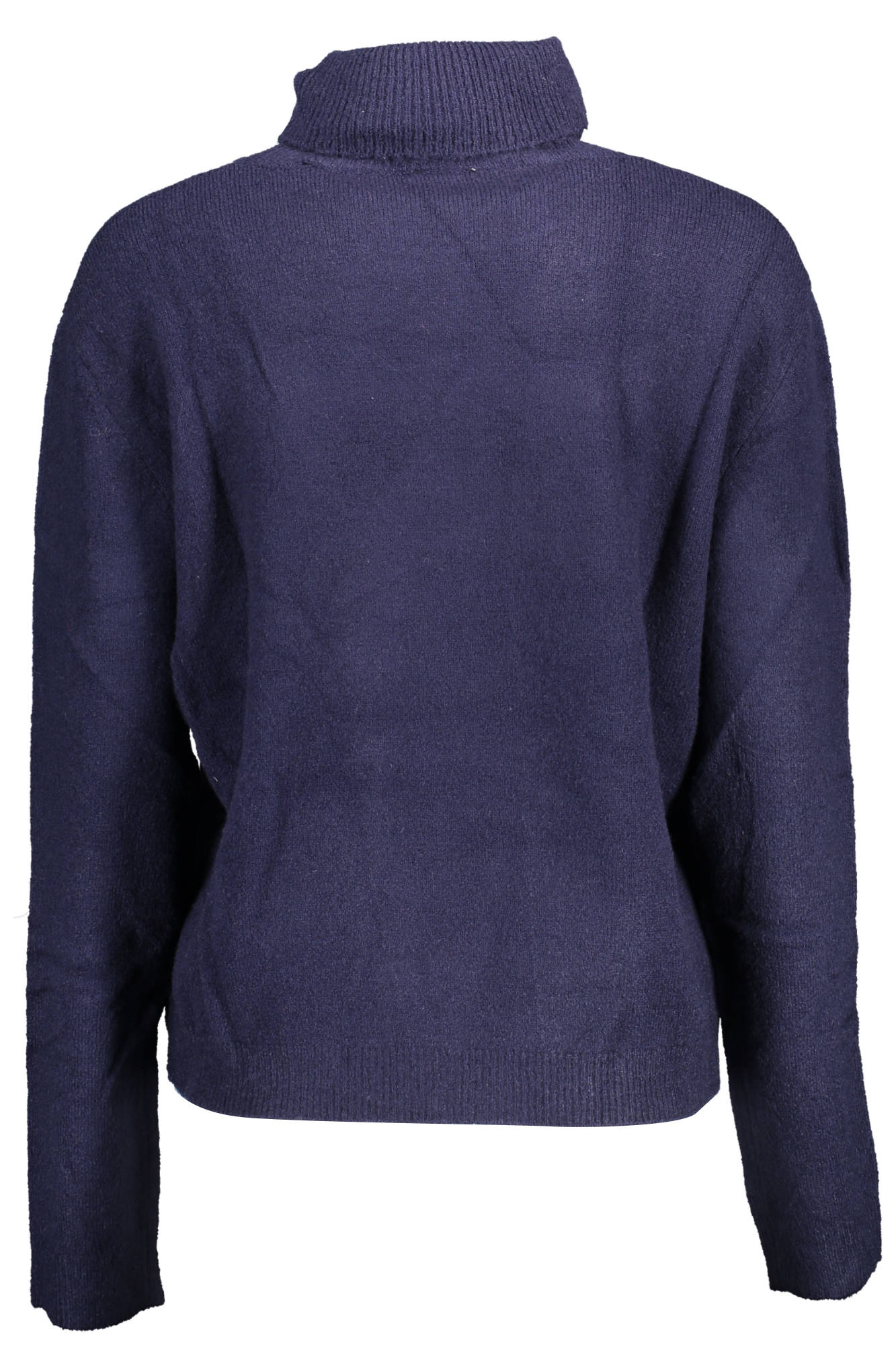 Blue women's polo sweater