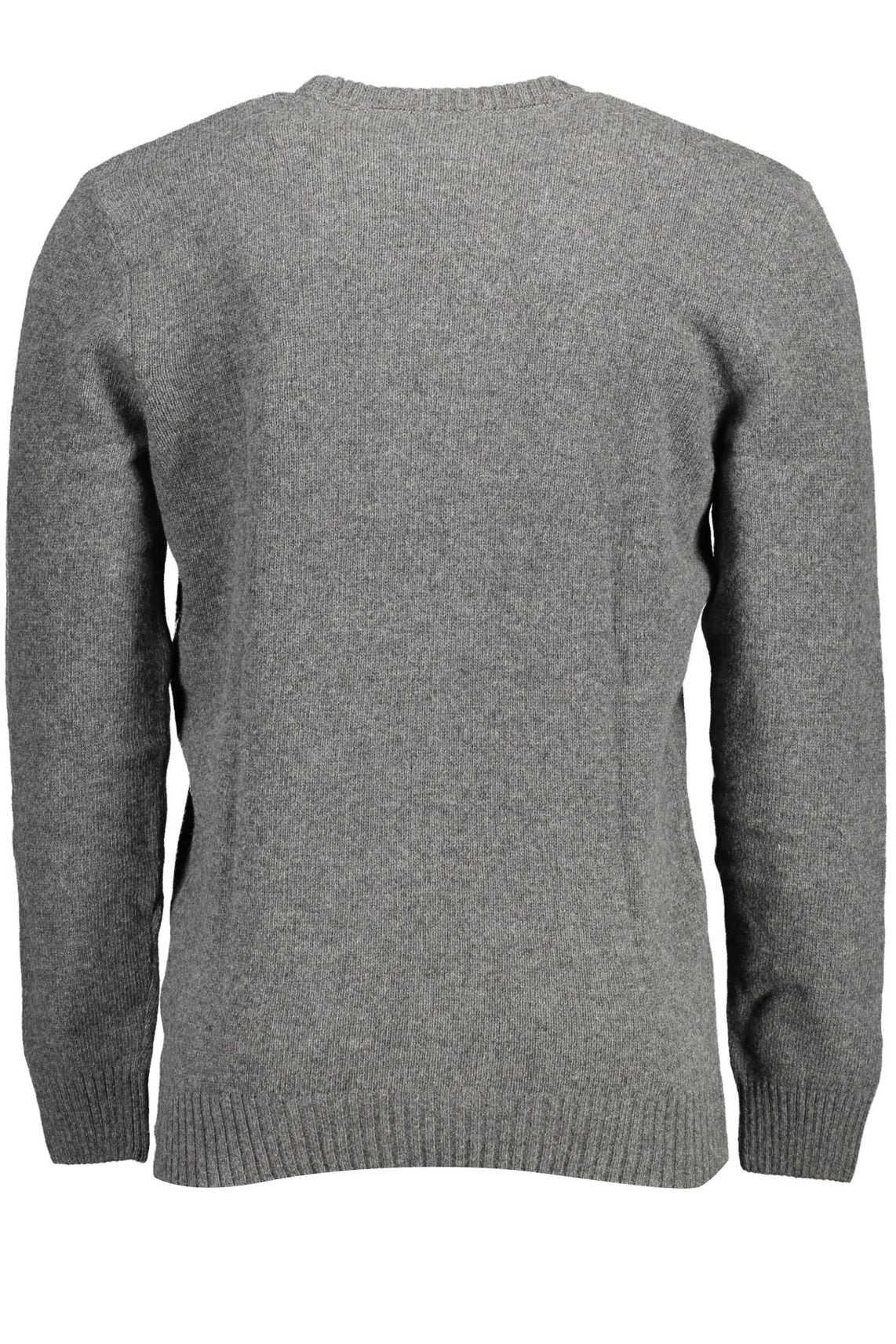 Gray man polo sweater