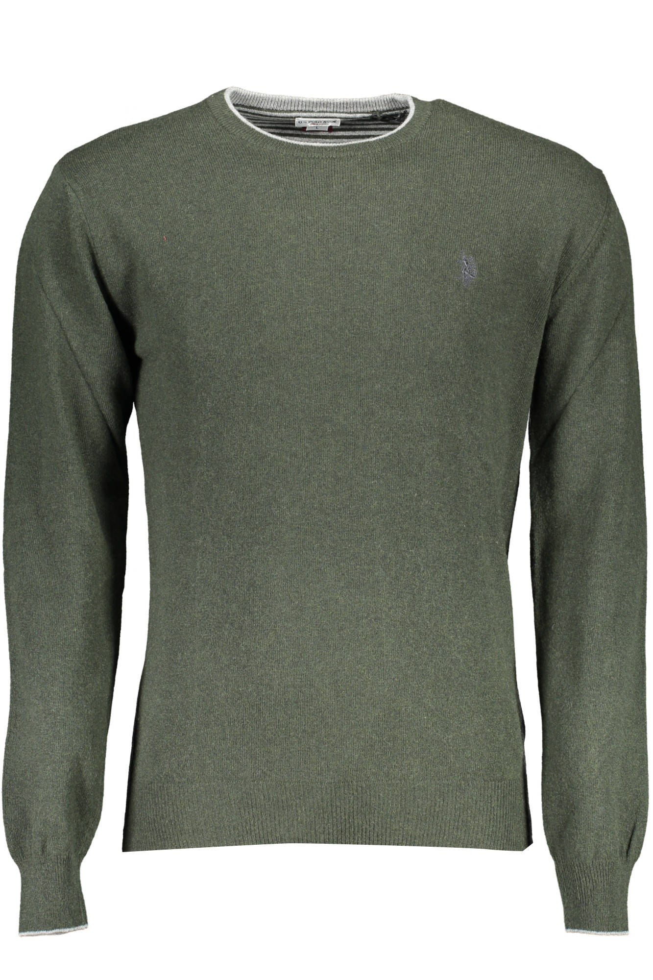 U.S. POLO US POLO BROWN MEN'S SWEATER - Verde