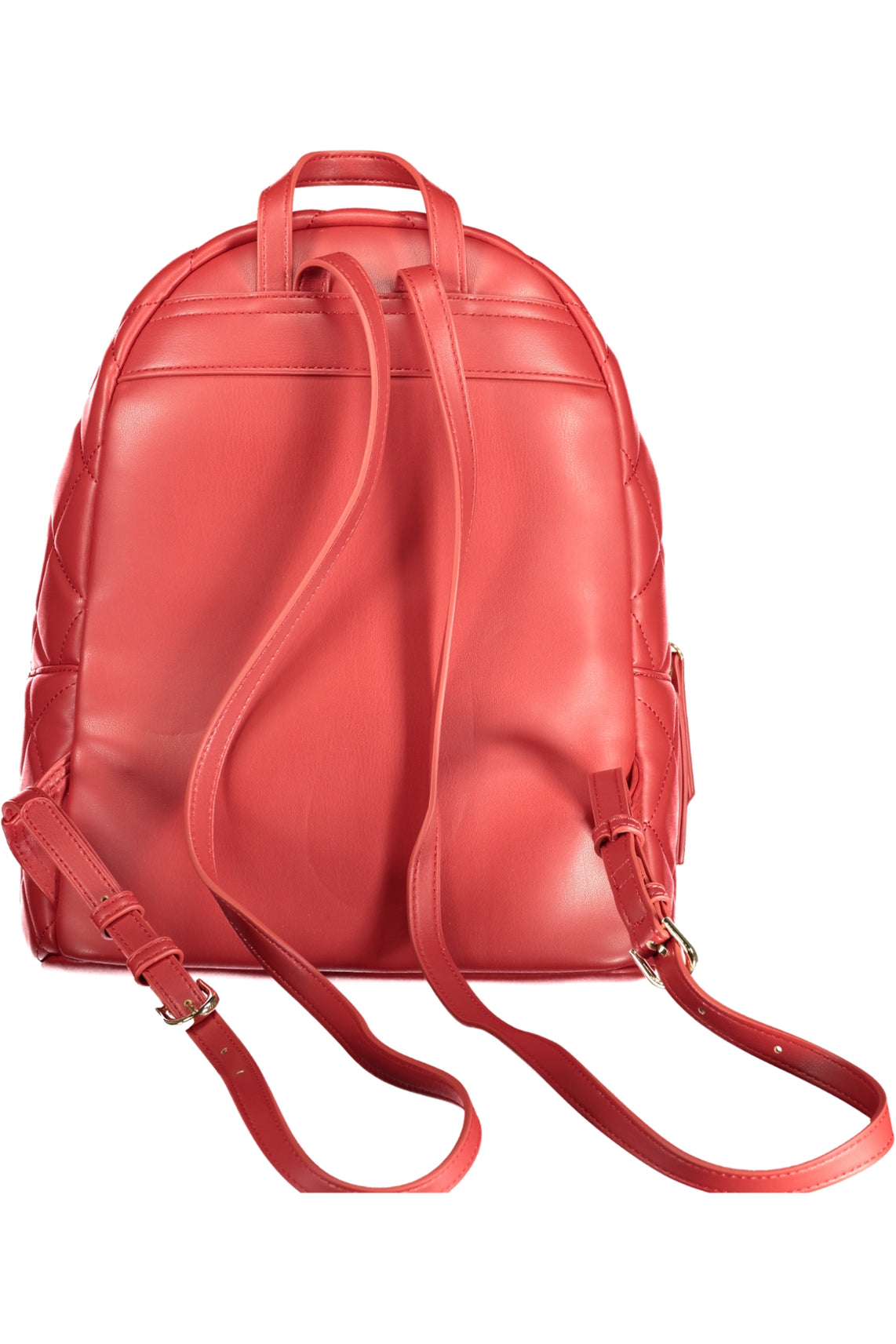 Women's red backpack