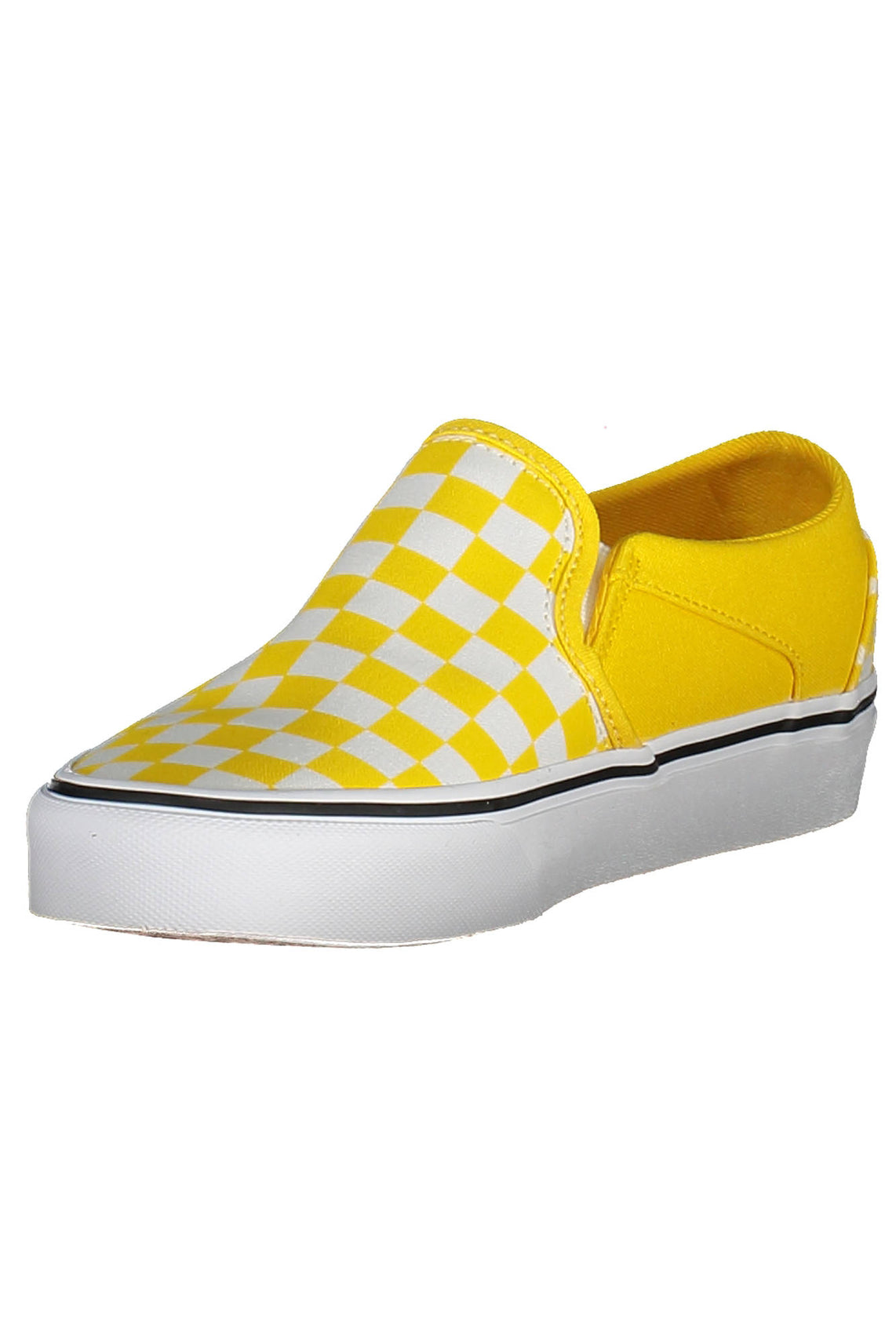 Yellow women's sport shoes