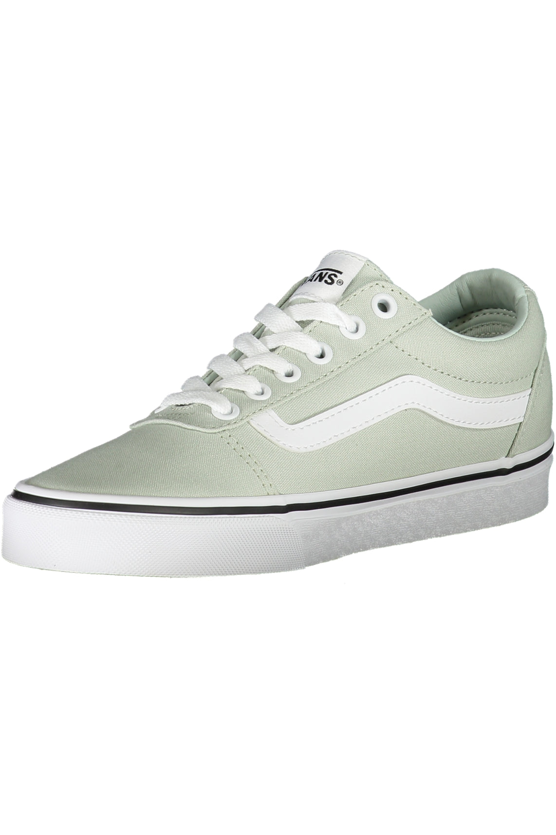 Green women's sports shoes