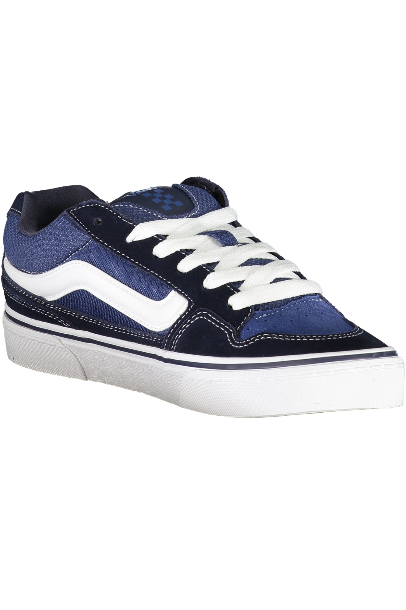 Blue men's sports shoes