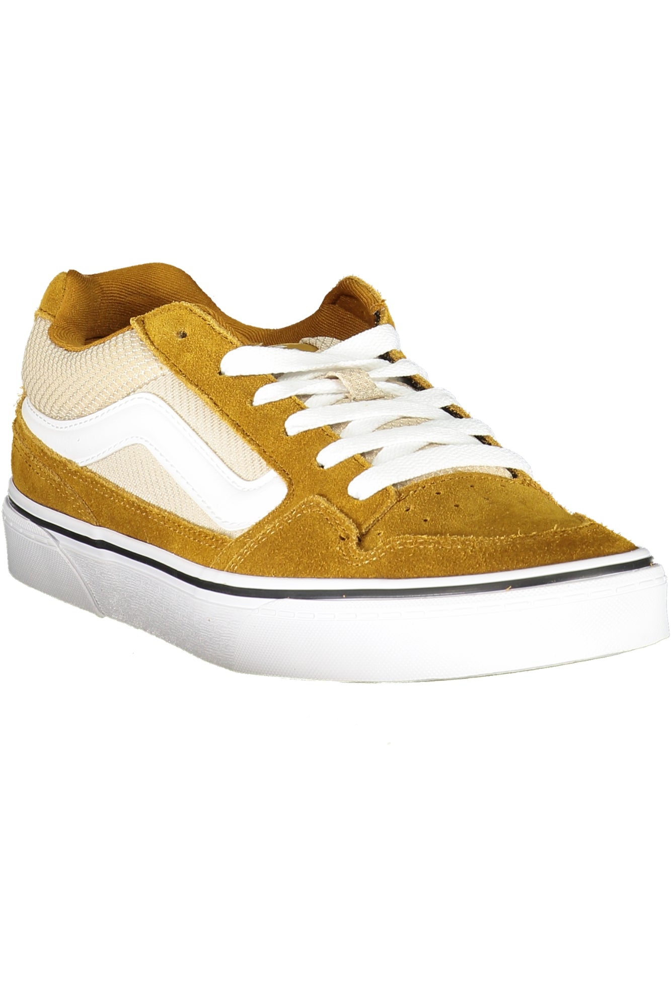 Yellow men's sports shoes