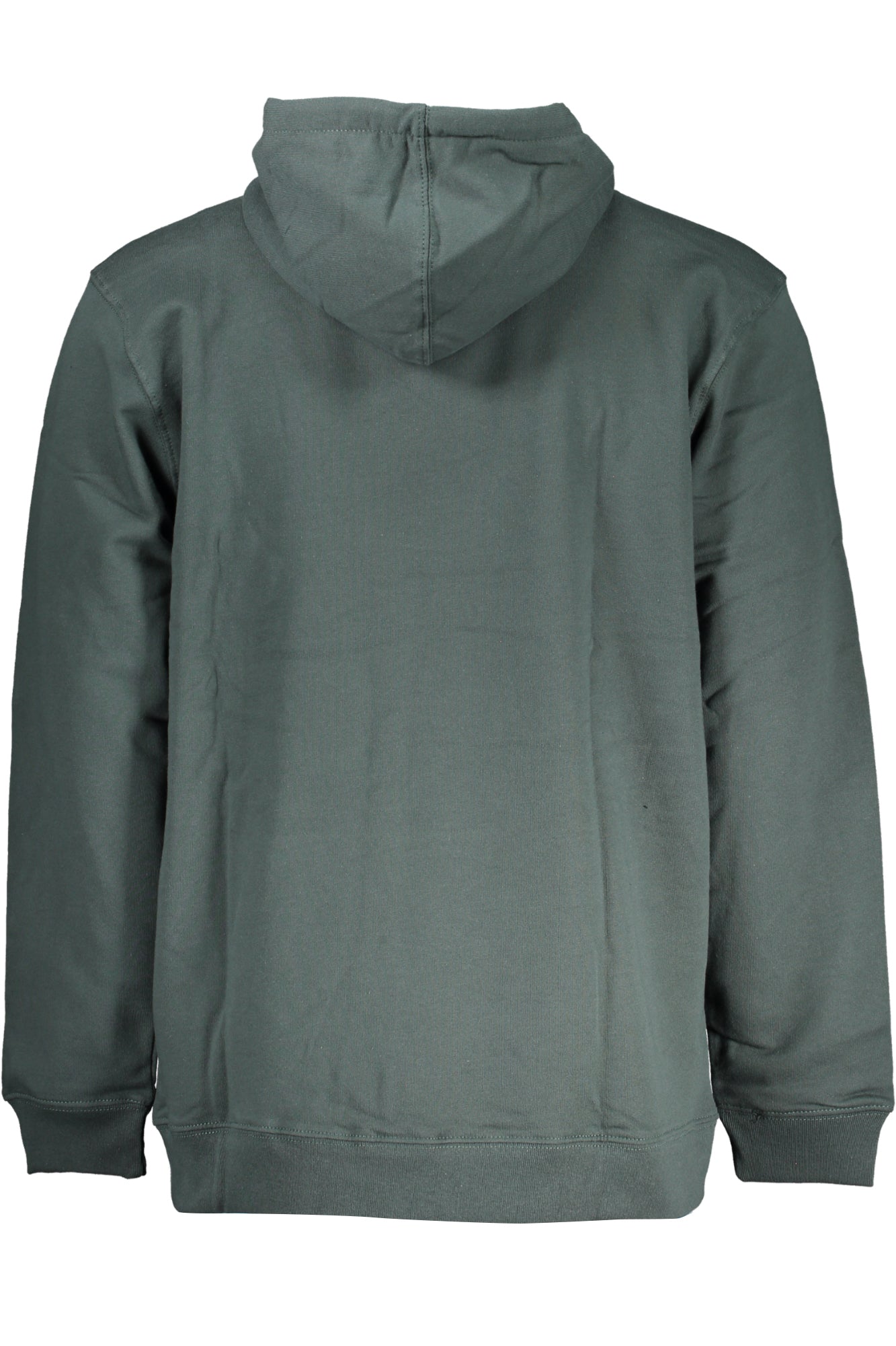 Green men's zipless sweatshirt