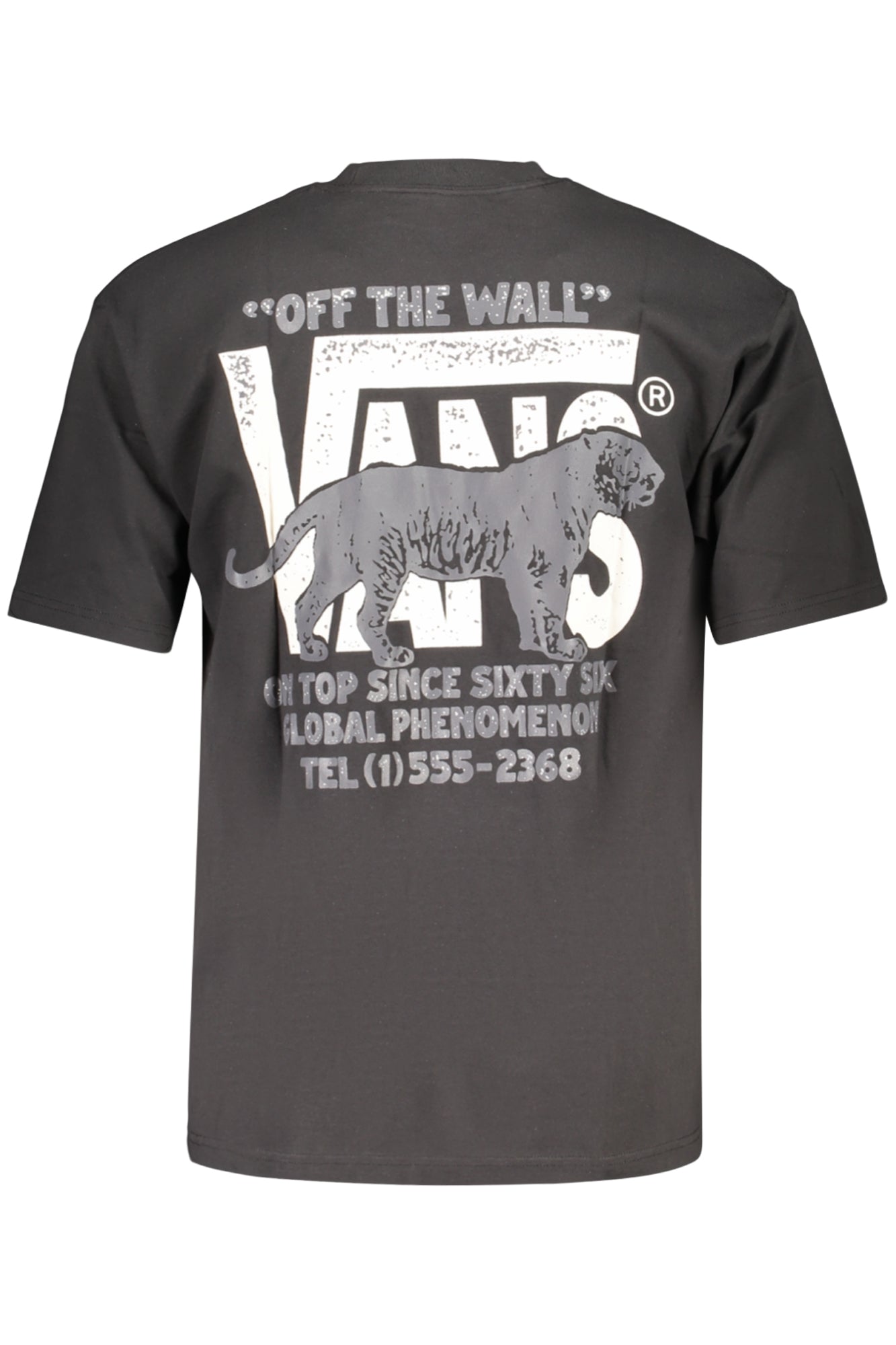 VANS T-Shirts Black - VN00XHTAWAKENTIGERSS