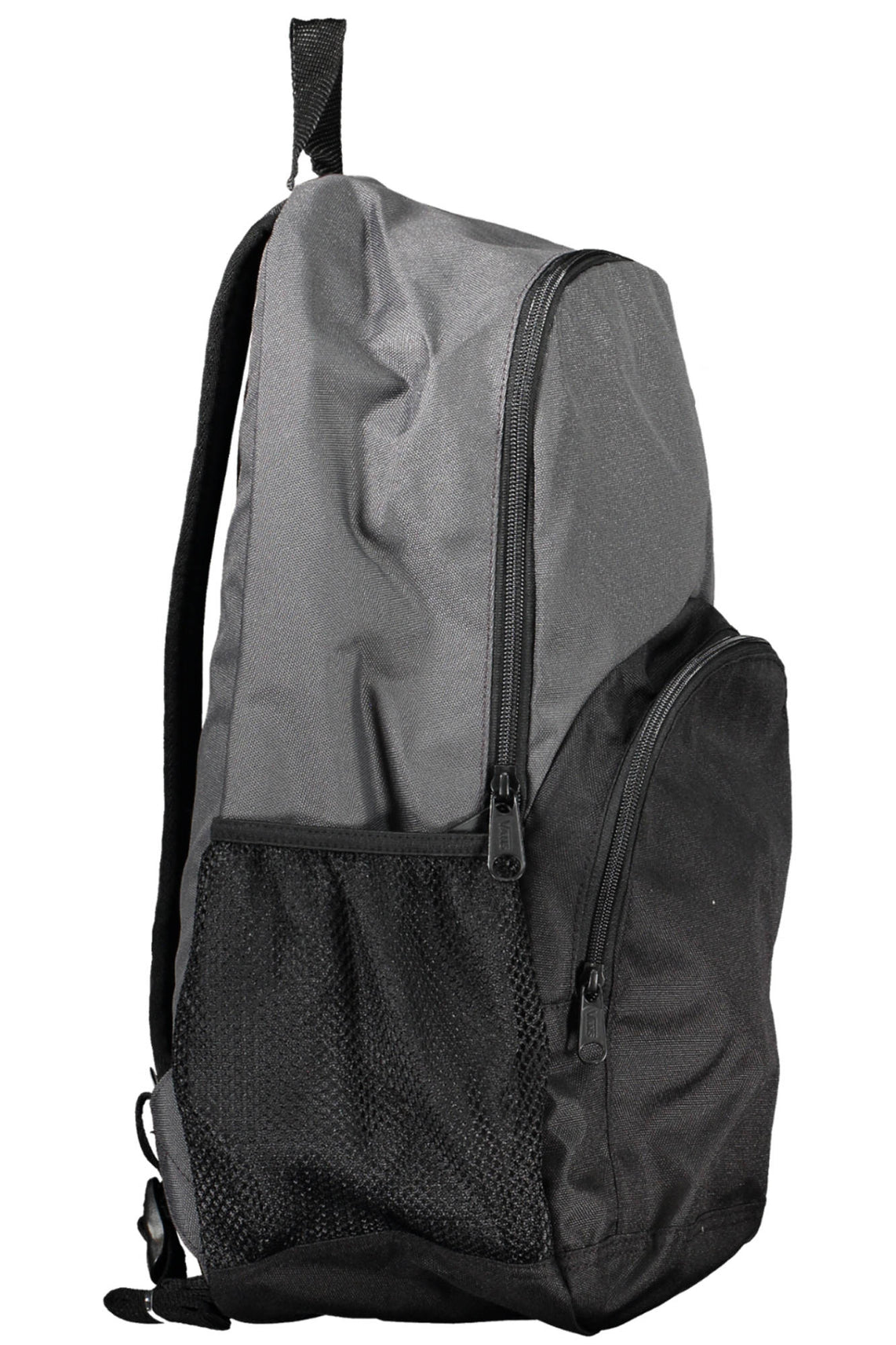 Gray man backpack