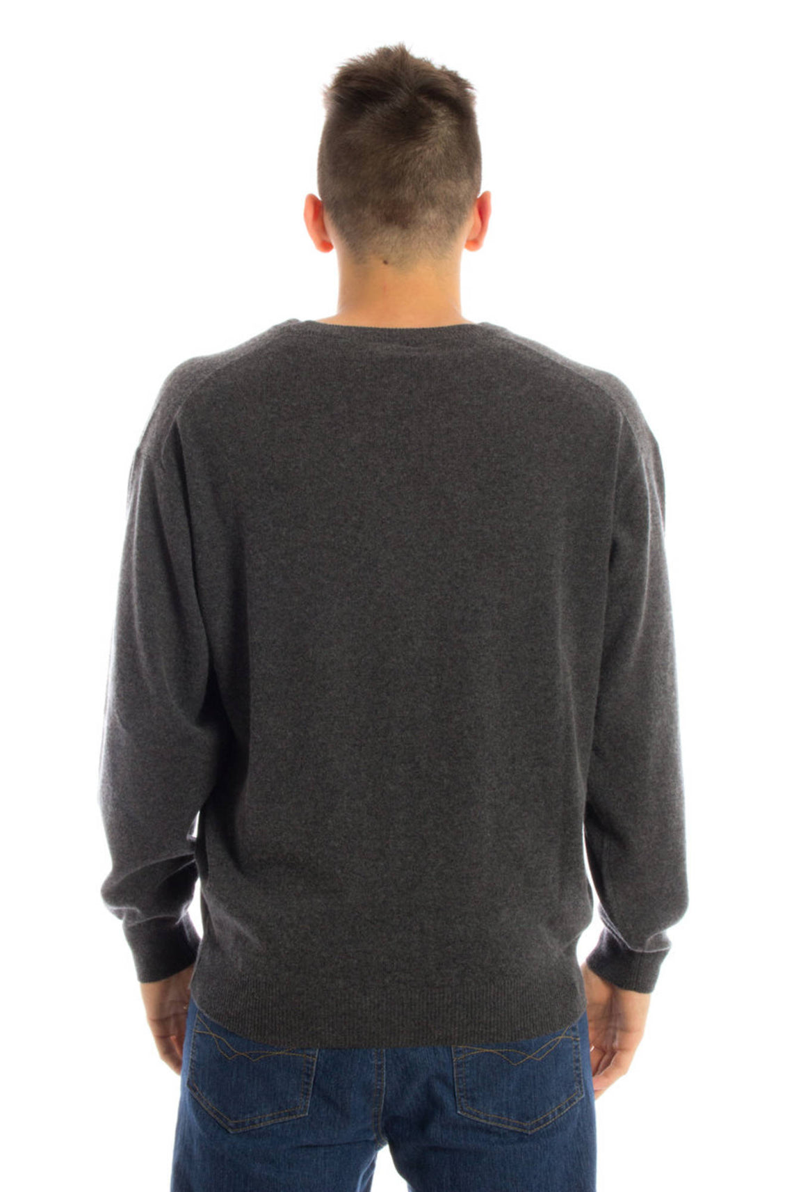 Men's gray sweater