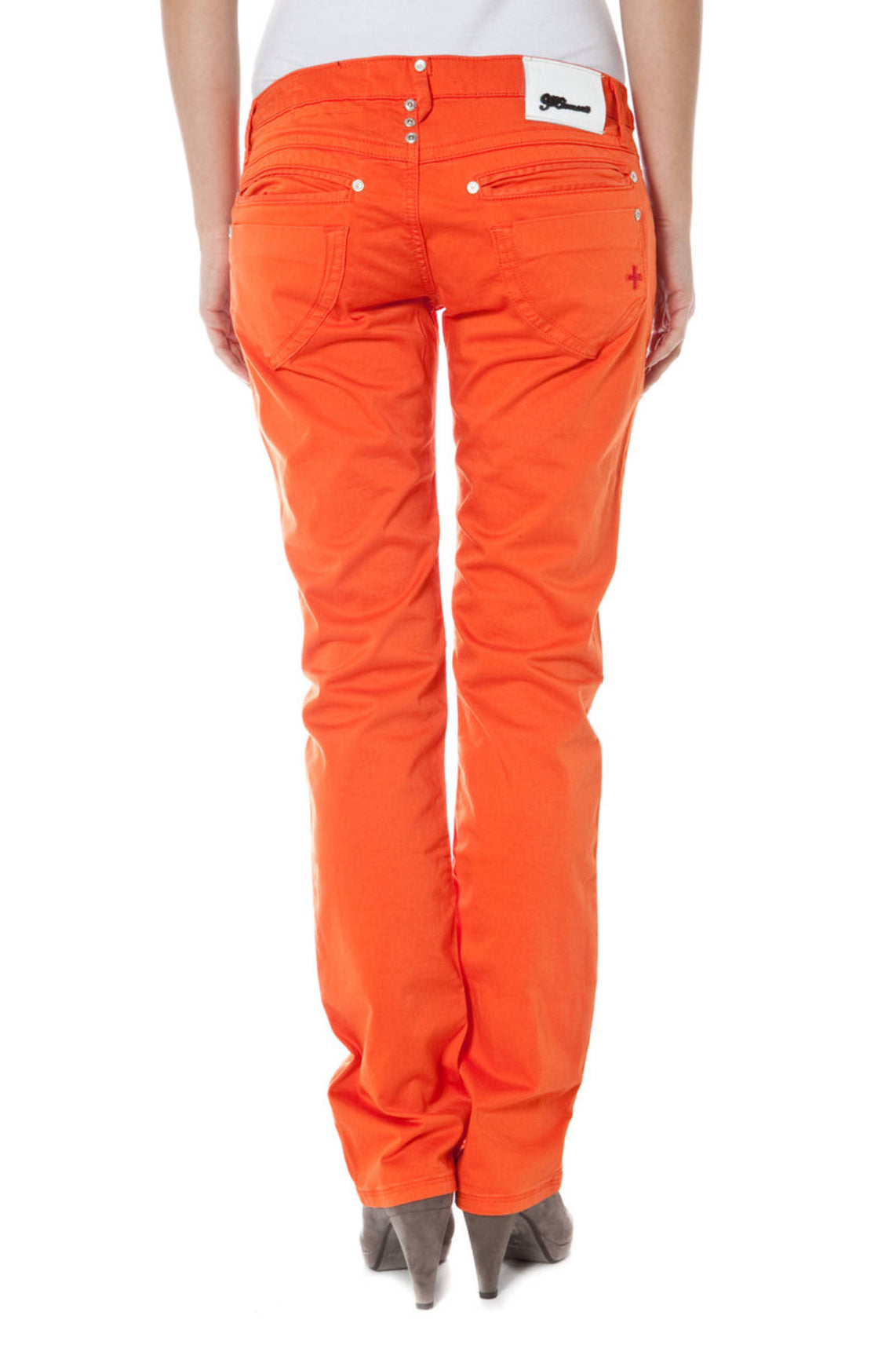 Women's orange trousers
