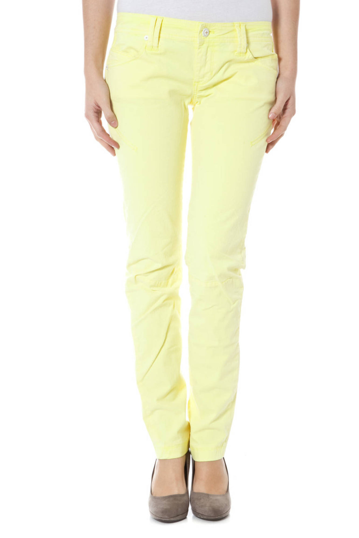 ZUELEMENTS Trousers Yellow - Z170371256865JMANDURIA