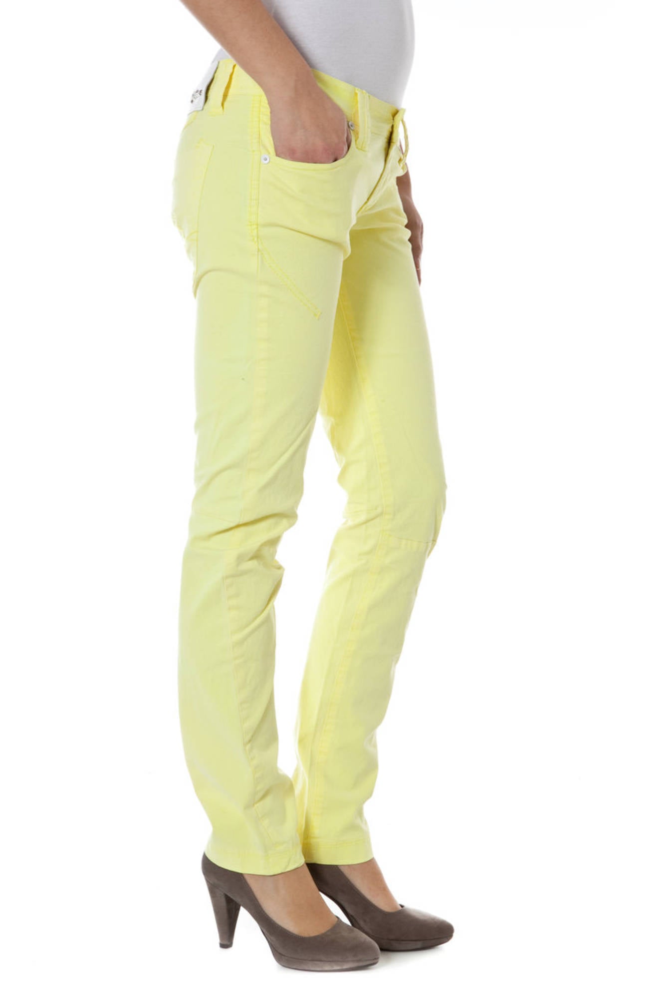 ZUELEMENTS Trousers Yellow - Z170371256865JMANDURIA